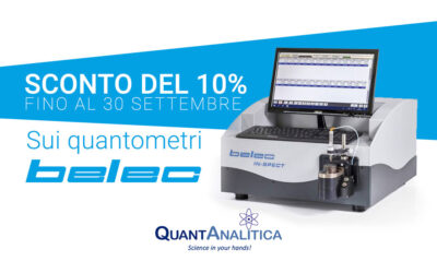 Sconto 10% su quantometri BELEC – Promozione valida fino al 30 settembre 2025