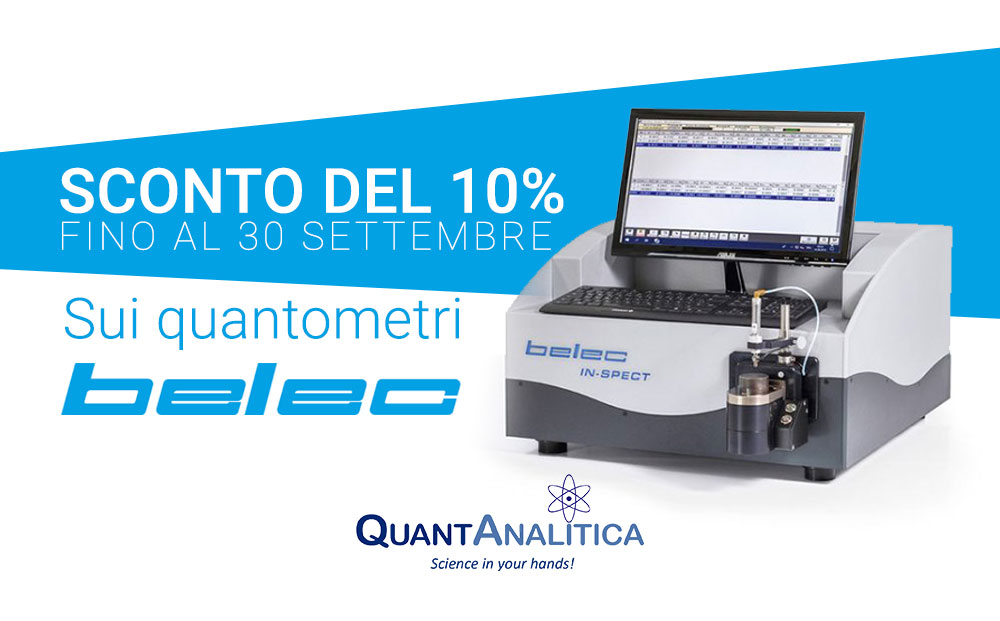 Sconto 10% su quantometri BELEC – Promozione valida fino al 30 settembre 2025