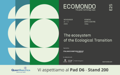 Quantanalitica ad Ecomondo 2025: soluzioni innovative per analisi ambientali e sostenibilità